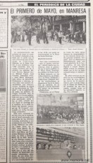 Gazeta de Manresa del 375/1977 informant de la prohibició