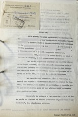 Instància de 26 d’octubre de 1976 signada per Lluís Alsedà Soler, Xavier Sitjes i Molins, Lluís Maruny Curtó i Ignasi Perramon Carrió demanant permís per fer la concentració. 