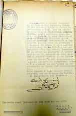 22/10/1940: informe de la Guàrdia Civil sobre la militància i actuació política i sindical de Josep María Álvarez. (Tribunal Militar Territorial Tercer).