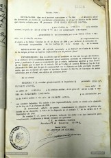 19/2/1942: sentència condemnatòria de Josep Maria Álvarez a 12 anys de presó i la seva commutació a 6 anys i un dia de presó major. (Tribunal Militar Territorial Tercer).