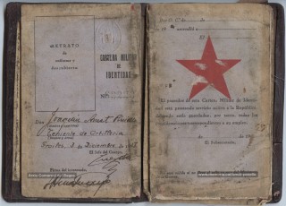 Desembre de 1937: carnet de tinent de l'exèrcit de la República. Documentació inèdita. (Arxiu Comarcal del Bages. Fons Joaquim Amat-Piniella)
