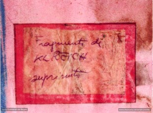 Fragments de "K.L. Reich" que Amat-Piniella va suprimir de l'edició original i que es van trobar a la seva maleta. (Arxiu Comarcal del Bages. Fons Joaquim Amat-Piniella)