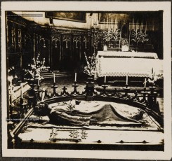 Capella del Rapte de Sant Ignasi, amb l'escultura del sant en estat místic. (21/5/1922).