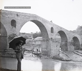 El Pont Vell de Manresa (21/5/1922).