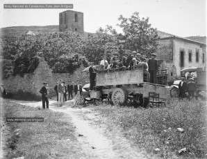 L’”auto-camió” a Sant Benet de Bages. (21/5/1922).