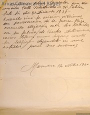 14-11-1940. Document extret de la “Causa General” en què s’informa de les destrosses que va ocasionar el bombardeig del 21 de desembre a la casa i a la fàbrica de cintes del Sr. Antonio Chia. (Arxiu Comarcal del Bages)