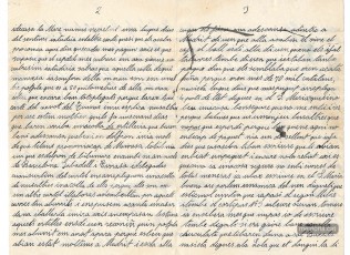 Carta a Ignàsia Guitart de 20 d’abril. Aquesta serà la darrera que rebrà de Manel Prat.