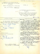 1953/1954: Reconeixement i atribució del títol de deportat polític per la república francesa. (Font: Archives des Victimes des Conflits Contemporanis – Caen, França).