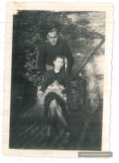 Brunet i la seva esposa Dolors Vila (Font: arxiu particular de Ferran Brunet)