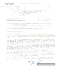 Petició d’un certificat de deportació de Planell al Ministeri francès per tal de poder rebre la indemnització aprovada pel govern de la República Federal Alemanya, febrer de 1968. (Font: Archives des Victimes des Conflits Contemporains – Caen, França)
