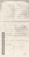 Nova carta de Joan Sallés des del camp de presoners de guerra a Alemanya, després de no rebre resposta de la seva muller. 22-9-1940. (Font: arxiu particular de Josep Martínez Bardés) 