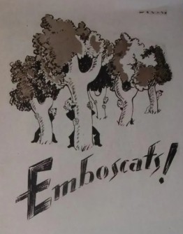 Portada del llibretó Emboscats!, 1936, per tal d’orientar la població a l’hora d’identificar-los; editat pel Comitè Pro-exèrcit Popular Regular.