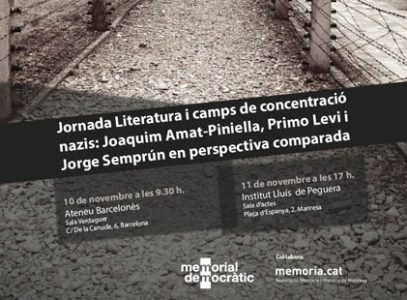 Cartell_Literatura i camps de concentració