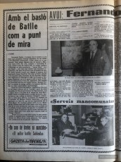 Fernando Pastor Campoy. Joan Lladó i Font. Gazeta de Manresa, 29/3/1979