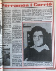 Entrevista a Ignasi Perramon i Carrió. Joan Lladó i Font. Gazeta de Manresa, 17/3/1979