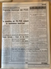 Gazeta de Manresa, 25/1/1979