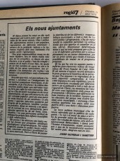 Els nous ajuntaments. Josep Oliveras Samitier (21/4/1979)
