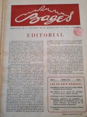 Primer número revista Bages. nº 1 gener 1953