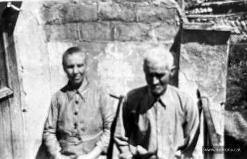 Concepció Rius i Josep Aliet, avis de Conxita Aliet. Albesa-La Noguera-Lleida. (Arxiu familiar)