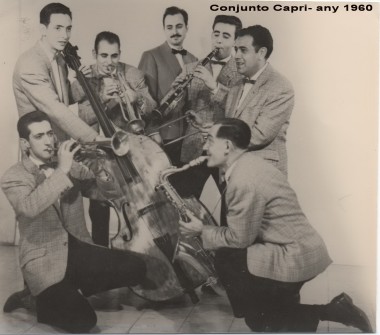 1960:  Conjunto Capri. (Foto enviada per la família Costa - Puertas)