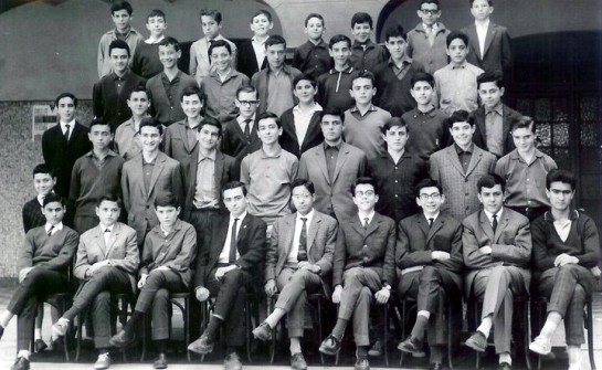 Anys 60:  Grup de clase de La Salle Manresa. (Foto enviada per Ignasi Perramon)