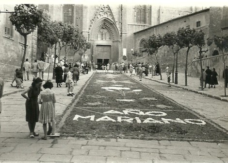 Juliol del 1954:  Any Marià. (Foto enviada per Alba Bohigas Condal)