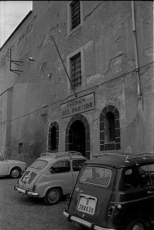 La presó, a l'actual edifici del Casal de les Escodines, al carrer de Sant Bartomeu. (Foto enviada per l'Associació de Veïns de les Escodines)