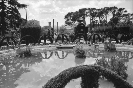 1970:  Parc de la Piscina Municipal. (Autor: Antoni Quintana Torres. Foto enviada per Jaume Quintana)