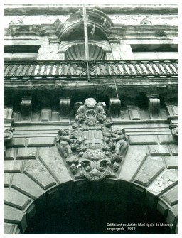 1968:  Edifici dels Jutjats. (Foto enviada per Antònia M. Gorgas Bargay)