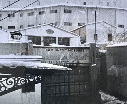 1970:  Garatge al carrer de la Canal. (Foto enviada per Pura Travé)