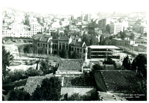1968:  Institut Lluís de Peguera. . (Foto enviada per Antònia M. Gorgas Bargay)