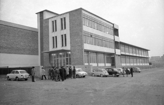 1968:  Lacetània. Escola de Maestria Industrial, a l'Avinguda de les Bases de Manresa. (Autor: Antoni Quintana Torres. Foto enviada per Jaume Quintana)