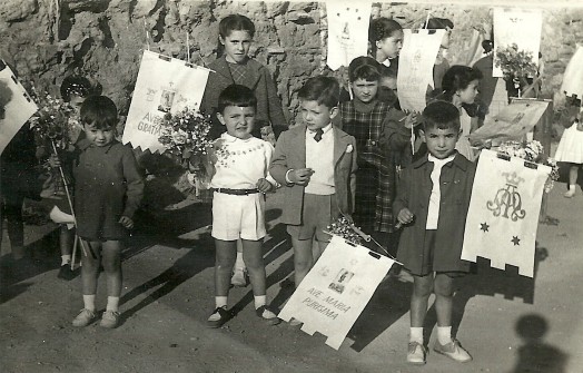 1959: Escodines. Festes de la Divina Pastora (Foto enviada per Jordi Griera-Cors)