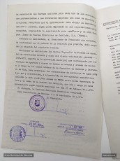 9/9/1971: dictamen sobre les obres de canalització dels serveis d’aigua potable, gas, electricitat i semàfors, que inicialment no estaven previstes. (Arxiu Municipal de Manresa).