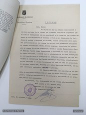 15/10/1971: informes sobre les obres complementàries dels passos elevats que es van haver d’habilitar per permetre la circulació. (Arxiu Municipal de Manresa).