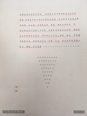16/8/1968: acta de constitució de l’associació de contribuents afectats per les obres. (Arxiu Municipal de Manresa).