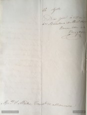 Abril del 1859: document sobre el nomenament de la Junta d’obres del nou carrer “Príncipe de Asturias”. (Font: Arxiu Comarcal del Bages).