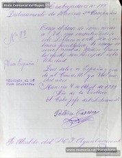 Gener-maig de 1939: acreditacions de mestres adreçades a l’alcalde de Manresa o a les autoritats pertinents per demostrar que exercien com a professors en escoles de la ciutat abans de l’arribada de les tropes franquistes i per indicar el sou que rebien. Els mestres que s’acrediten són: Concepció Abadal i Puigferrat, Trinitat Colomina Muràs, Àngela Mató Puigmitjà, Rosa Borràs Llauradó, Julita Llop Masqué, Pau Guiu Domingo, Dolors Mas de la Fuente, Guadalupe Guisasola Rodríguez, Josepa Borràs Aragonès, Felisa Rufas Clavera, Ramon Santacana Minguell, Aparici Jané Vila, Guadalupe Jané Cornet, Maria del Olvido Álvarez Álvarez, Ildefonsa Matamala Barnet, Valeri Caldas Altimiras, Carme Montagut Simó, Enric Morató Alguacil, Maria Teresa Llorens, Concepció Serrano Hernández, Maria Rosario Biel Casals, Maria Vall Soldevila, Carme Piqué Bartolomé, Josep Vidal Monge, Maria Garriga Pons, Teresa Llasera Sala, Ramon Pallàs Prades, Maria Llaveries Viladomiu, Vicenta Cuende Sierra, Josepa Riera Vives, Rosa Macau Roig, Vicenç Ramírez Tormo, Maria Teresa Bruto Sans, Hermenegild Lladó Bilarrubies, Pilar Espada Cristóbal, Purificació Espada Cristóbal, Dolors Ribes Grau, Assumpció Tomàs Suades, Rosa Fortuny Riera, Josep Martínez Aguado, Assumpció Rovira Tenas, Antònia Trapé Carrera, Aureli Górriz Vivas, Eugènia Giró Ortega, Pere Aloy Anell, Maties Modest Vicente Giménez, Joan Martí Garriga i Aurora Bernal Navarro. (Arxiu Municipal de Manresa)