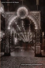 Maig de 1950: imatges de la visita de la marededéu de Fàtima a Manresa. Milers de fidels van sortir a rebre-la pels carrers de la ciutat. (Fons Grifé, Gamisans, Lladó – Arxiu Comarcal del Bages)
