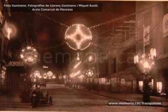 Maig de 1950: imatges de la visita de la marededéu de Fàtima a Manresa. Milers de fidels van sortir a rebre-la pels carrers de la ciutat. (Fons Grifé, Gamisans, Lladó – Arxiu Comarcal del Bages)