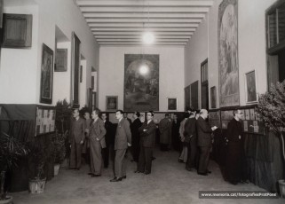 Celebració del IV Centenari de l’Aprovació Pontifícia del Llibre d’Exercicis Espirituals de Sant Ignasi (a la Seu, a la Cova i al Teatre Kursaal), XXV aniversari de la Obra d’Exercicis Parroquials (OEP) a Catalunya i col·locació de la primera pedra de l’església del Rapte. (17/5/1948).