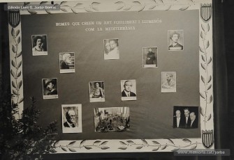 (9/17) Setembre de 1968. Exposició dedicada a la llengua catalana i a Pompeu Fabra al Signe Cultural Jorba, a la 5ª planta dels magatzems.