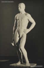 (14/29) 20/2/1969. Vistes de l’exposició de pintures, dibuixos i escultures de Lluís Uró.