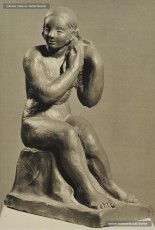 (21/29) 20/2/1969. Vistes de l’exposició de pintures, dibuixos i escultures de Lluís Uró.