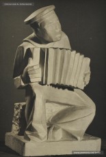 (22/29) 20/2/1969. Vistes de l’exposició de pintures, dibuixos i escultures de Lluís Uró.