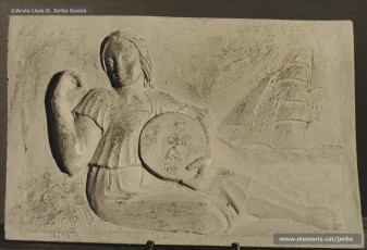 (24/29) 20/2/1969. Vistes de l’exposició de pintures, dibuixos i escultures de Lluís Uró.