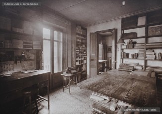 (3/5) Gener-Març de1933. Tercer pis: oficines de propaganda, dibuix; oficines de comptabilitat i caixa, i secció de correspondència.