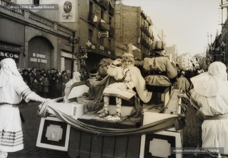 (9/12) 19/12/1966. Arribada del Príncep Assuhan als Magatzems Jorba.