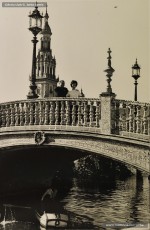 (4/7) Octubre de 1964. La parella van preferir canviar el viatge a París per un viatge per Espanya. Van visitar Madrid, El Escorial, el Valle de los Caídos, Toledo, Aranjuez, Granada, Sevilla i Barcelona.