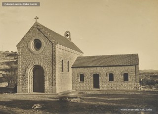 Març de 1922. Nova capella de La Guia, inaugurada el 12 de març. L’anterior havia estat enderrocada degut a l’ampliació del sector de mercaderies de l’estació de Manresa.